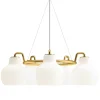 Normann Copenhagen Deckenleuchten-Louis Poulsen VL Ring Crown 5 Pendelleuchte, Opalglas