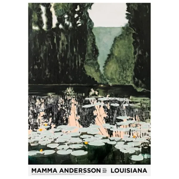 Louisiana Museum of Modern Art Poster Und Pinnwände^Mamma Andersson - Pond 2019, A1 Poster