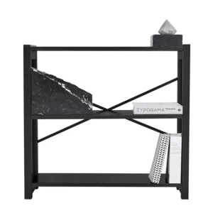 Woud Regale-Lundia Classic Offenes Regal, niedrig, schwarz