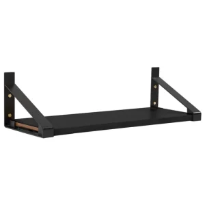 Woud Regale-Lundia Classic Wandregal, 50 × 30 cm, Schwarz