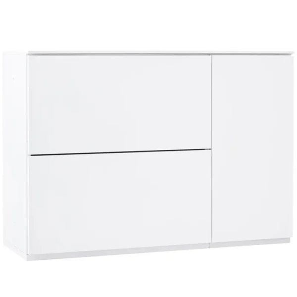 Pedestal Aufbewahrungsmöbel-Lundia Fuuga Kommode, 96 cm, weiß