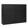 Normann Copenhagen Aufbewahrungsmöbel-Lundia Fuuga Schrank, 100 x 128 cm, schwarz