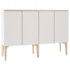 Audo Copenhagen Aufbewahrungsmöbel-Lundia Fuuga Sideboard, 128 cm, Kaschmir - Eiche