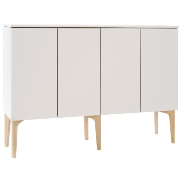 Audo Copenhagen Aufbewahrungsmöbel-Lundia Fuuga Sideboard, 128 cm, Kaschmir - Eiche
