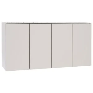 Lundia Aufbewahrungsmöbel-Fuuga Sideboard, 128 cm, Wandmontage, Kaschmir - Terrazzo