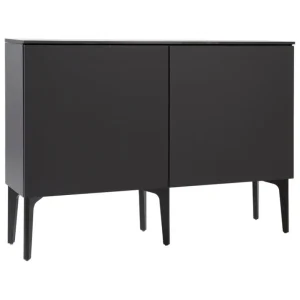 Lundia Aufbewahrungsmöbel-Fuuga Sideboard, 128 cm, zwei Türen, Schwarz