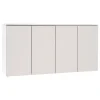 Lundia Aufbewahrungsmöbel-Fuuga Sideboard, 128 cm, Wandmontage, Kaschmir