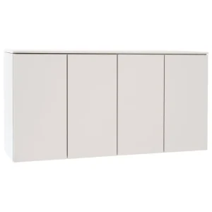 Lundia Aufbewahrungsmöbel-Fuuga Sideboard, 128 cm, Wandmontage, Kaschmir