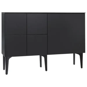 Woud Aufbewahrungsmöbel-Lundia Fuuga Sideboard, 128 cm, Schwarz