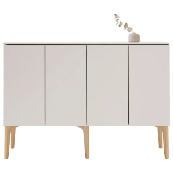 Audo Copenhagen Aufbewahrungsmöbel-Lundia Fuuga Sideboard, 128 cm, Kaschmir - Eiche