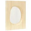 ferm LIVING Spiegel-Lundia Knot Wandspiegel, Kiefer