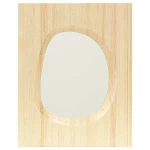 ferm LIVING Spiegel-Lundia Knot Wandspiegel, Kiefer