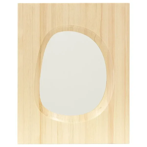 ferm LIVING Spiegel-Lundia Knot Wandspiegel, Kiefer