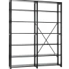 Frama Regale-Lundia Offenes Regal Classic, doppelt, schwarz