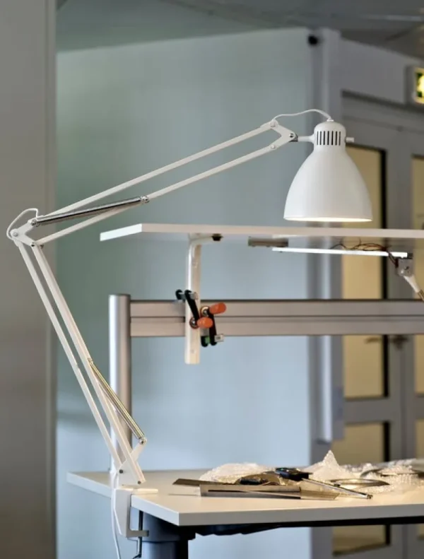Luxo Bürobeleuchtung | Schreibtischlampen^L-1 Schreibtischleuchte, weiß