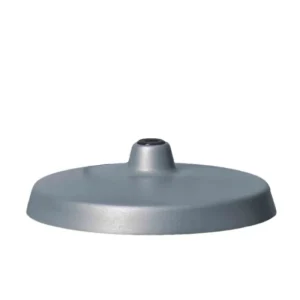 Jieldu00e9 Schreibtischlampen-Luxo Lampenfuß L-1, aluminiumgrau