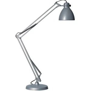 Jieldu00e9 Schreibtischlampen-Luxo Lampenfuß L-1, aluminiumgrau