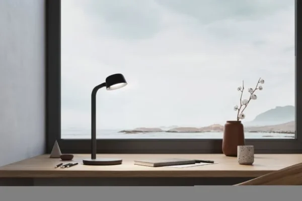 Luxo Bürobeleuchtung | Schreibtischlampen^Motus Mini Tischleuchte, Silk Teal