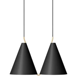 GUBI Deckenleuchten-LYFA Mosaik Pendelleuchte, Sidebyside 2, Schwarz