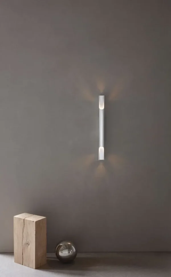 Audo Copenhagen Wandleuchten-LYFA Pan Wandleuchte, 50 mm, Aluminium