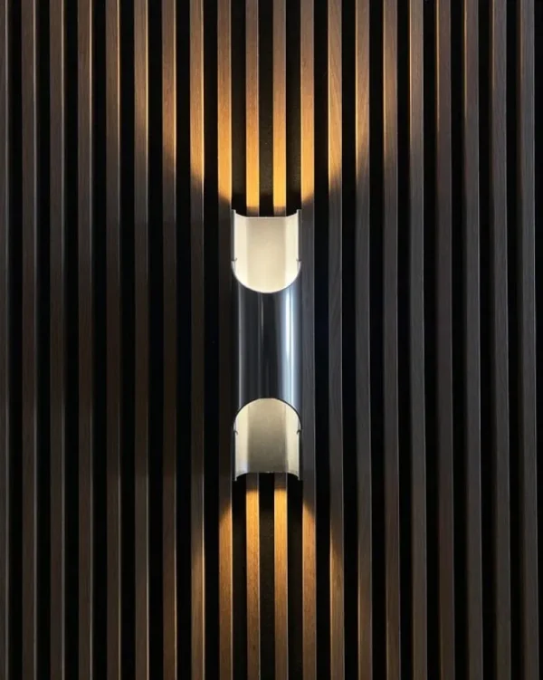 u00d6rsju00f6 Wandleuchten-LYFA Pan Wandleuchte, 95 mm, Aluminium