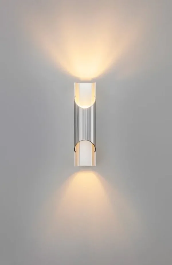 u00d6rsju00f6 Wandleuchten-LYFA Pan Wandleuchte, 95 mm, Aluminium