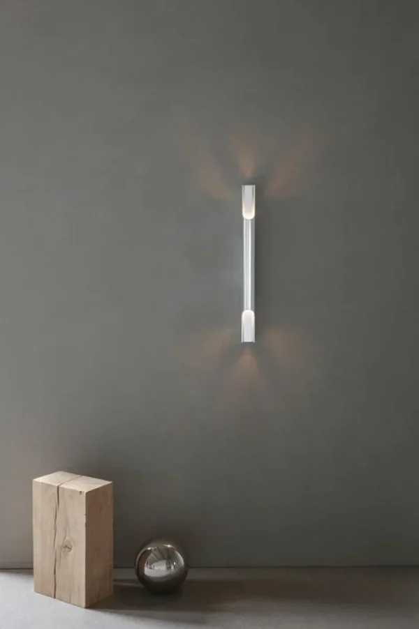 Audo Copenhagen Wandleuchten-LYFA Pan Wandleuchte, 50 mm, Aluminium