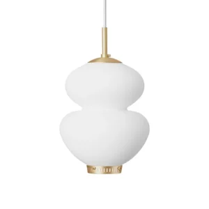 Normann Copenhagen Deckenleuchten-LYFA Peanut Pendelleuchte, 175 mm, Weiß