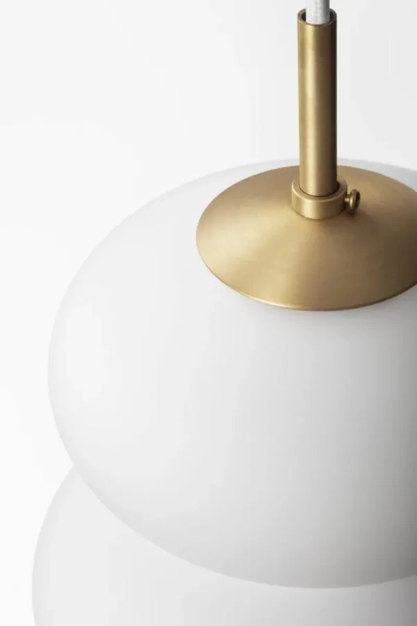 Normann Copenhagen Deckenleuchten-LYFA Peanut Pendelleuchte, 175 mm, Weiß