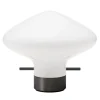 ferm LIVING Tischlampen-LYFA Repose Tischleuchte 175, Opal - Schwarz