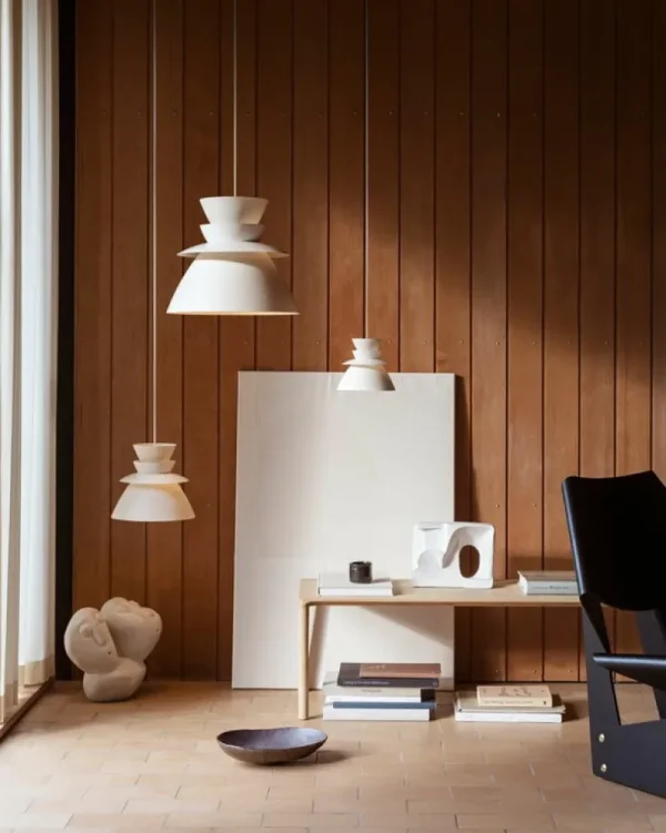 Vibia Deckenleuchten-LYFA Sundowner Pendelleuchte 250, Weiß