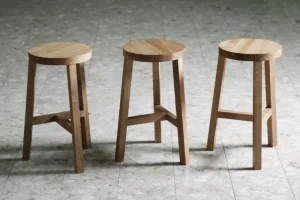 Fredericia Sitzgelegenheiten-Made by Choice Barhocker Lonna, 74 cm, Eiche