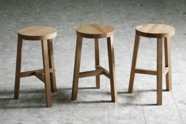 Fredericia Sitzgelegenheiten-Made by Choice Barhocker Lonna, 74 cm, Eiche