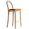 Carl Hansen & Su00f8n Sitzgelegenheiten-Made by Choice Goma Barstuhl, Natur – cognacbraunes Leder