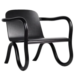 Fredericia Sitzgelegenheiten-Made by Choice Kolho Loungesessel, Eiche Schwarz