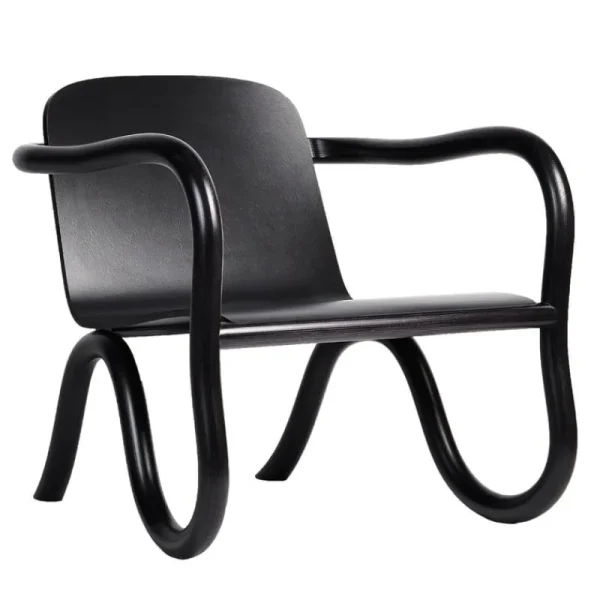 Fredericia Sitzgelegenheiten-Made by Choice Kolho Loungesessel, Eiche Schwarz