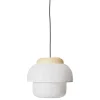 Louis Poulsen Deckenleuchten-Made By Hand Papier Double Pendelleuchte, 40 cm, Hellgelb