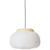 Louis Poulsen Deckenleuchten-Made By Hand Papier Single Pendelleuchte, 52 cm, Hellgelb
