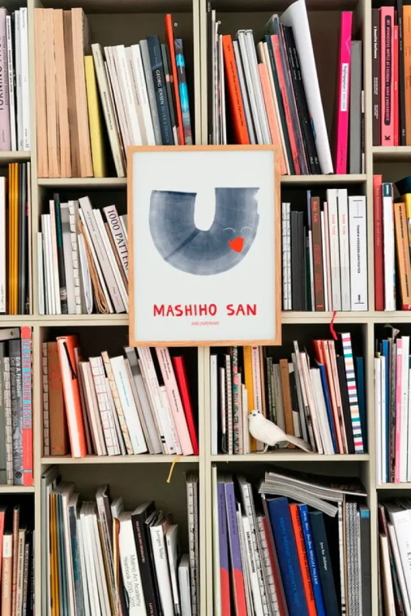 Kinder MADO Kinderzimmereinrichtung | Poster Und Pinnwände^Mashiho San Poster, 30 x 40 cm