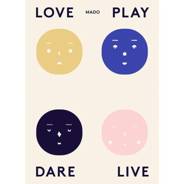 MADO Poster Und Pinnwände^Poster Four Feelings