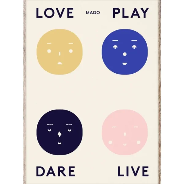 MADO Poster Und Pinnwände^Poster Four Feelings