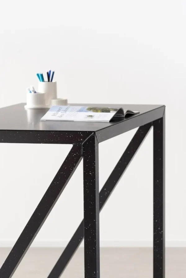 Magis Terrassenmöbel | Schreibtische Und Raumtrenner^Bureaurama Tisch, hoch, 102,5 cm, Schwarz - White Splatter