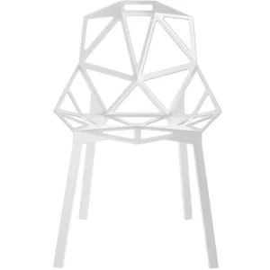 Magis Terrassenmöbel | Sitzgelegenheiten^Chair_One, Weiß - Beine aus lackiertem Aluminium