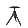 Muuto Sitzgelegenheiten-Magis Hocker Jerry, komplett schwarz