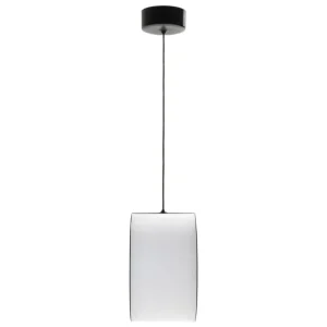 Muuto Deckenleuchten-Magis Lost Pendelleuchte, L, Schwarz - Weiß