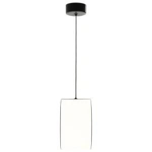 Muuto Deckenleuchten-Magis Lost Pendelleuchte, L, Schwarz - Weiß