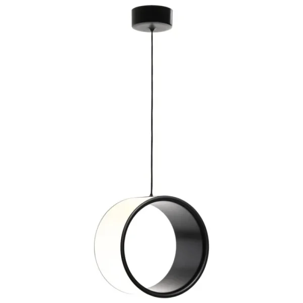 Muuto Deckenleuchten-Magis Lost Pendelleuchte, L, Schwarz - Weiß