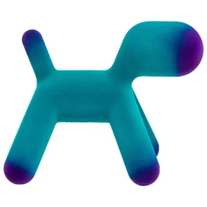 Kinder Magis Spielzeug | Möbel Für Das Kinderzimmer^Puppy, L, Türkis - Violett, Samt