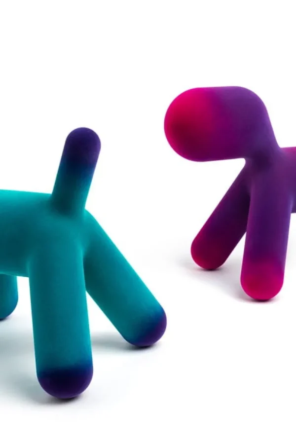 Kinder Magis Spielzeug | Möbel Für Das Kinderzimmer^Puppy, M, Türkis - Violett, Samt
