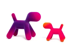 Kinder Magis Spielzeug | Möbel Für Das Kinderzimmer^Puppy, S, Fuchsie - Orange, Samt